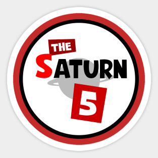 The Saturn 5 Sticker